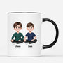 6741MGE1 unsere verbindung wird niemals enden personalisierte tasse schwester bruder 6741M6LNA_3