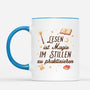6764MGE2 lesen ist magie im stillen zu praktizieren personalisierte tasse fur leseratten 6764M8QNA