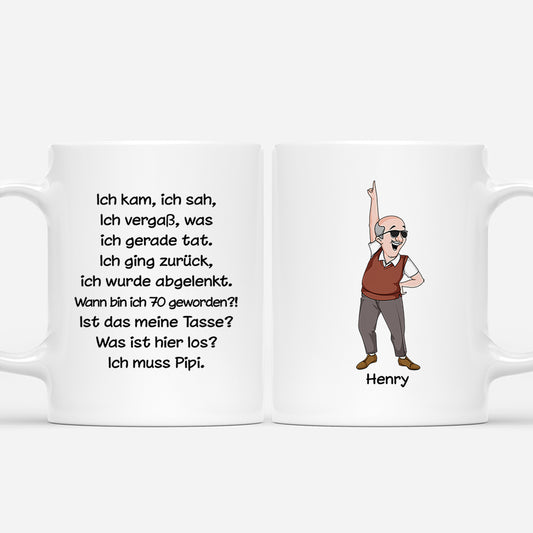 6911MGE1 wann bin ich 70 geworden lustige personalisierte tassen_ frauen und manner 6911M8QMB
