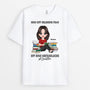 6929AGE1 eine frau die zu viel liest ist ein echtes risiko personalisierte t shirts damen_ leseratten 6929AKTZA