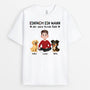 6939AGE1 einfach ein mann der seine hunde liebt t shirt hund personalisiert cartoon 6939A3SWC