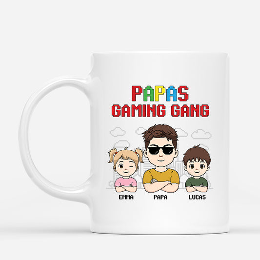 6953MGE1 papas gaming gang papa tasse personalisieren pixel 6953MKK5B
