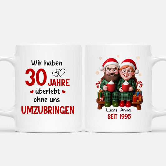 6975MGE1 wir haben 20 jahre uberlebt ohne uns umzubringen paar weihnachtstasse personalisiert_ jahrestag 6975M6ZWG