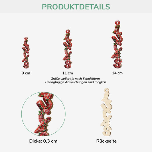 7021OGE3 buchstaben_ rot personalisierte 1 schicht holz ornamente weihnachten 7021O6L5A