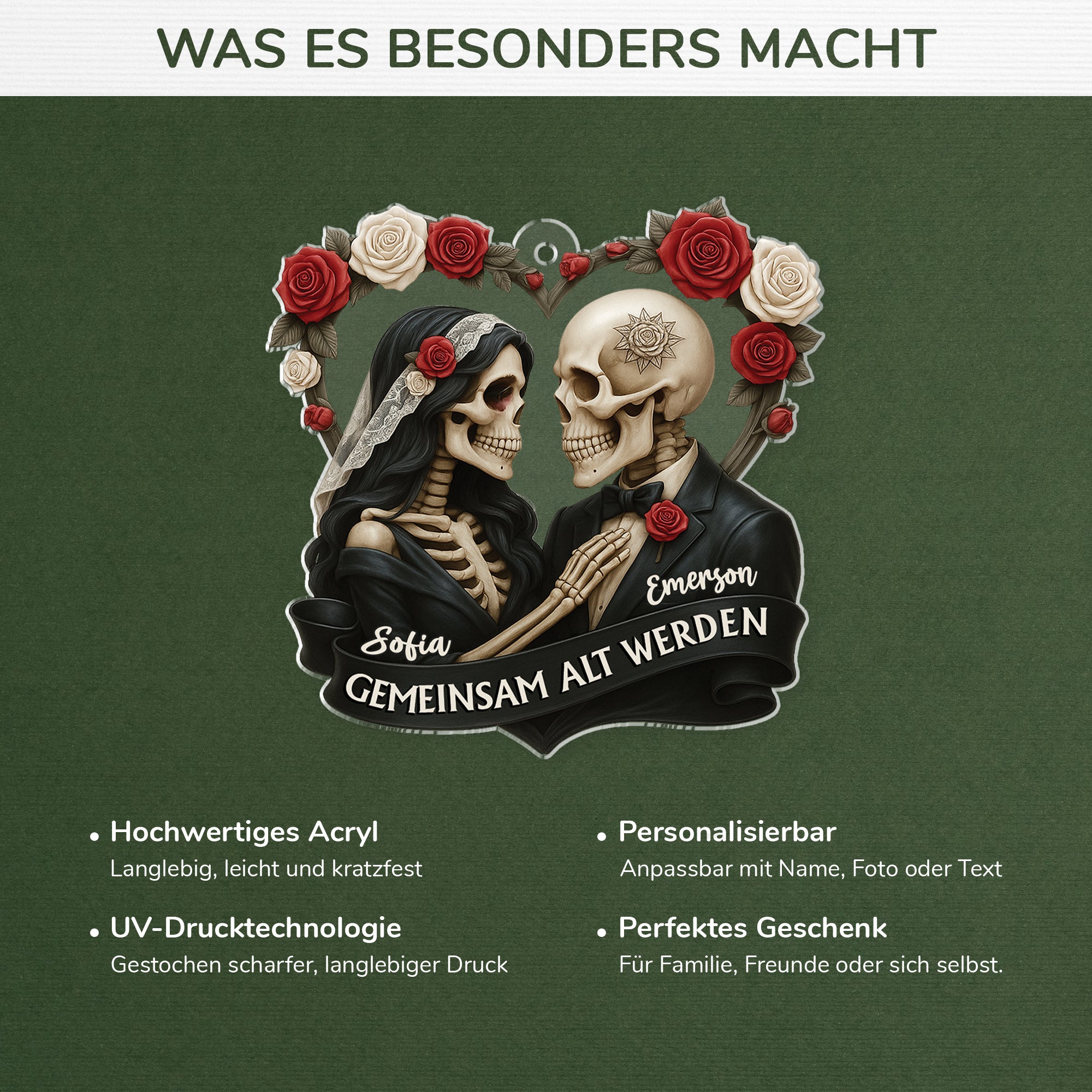7027OGE1 3d druck effekt gemeinsam alt werden seit acryl weihnachtsschmuck personalisiert paare skelett 7027O3L5G_4