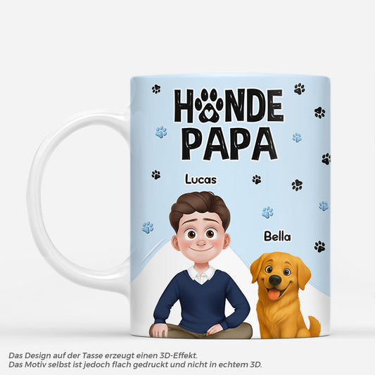 7054MGE1 hundepapa hundemama pfoten tasse mit hunden personalisierte_ 7054M3MMC