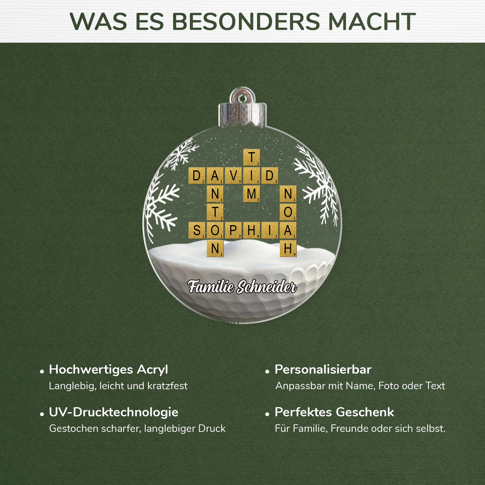 7057OGE4 3d druck effekt namensschilder acryl weihnachtsschmuck kreuzwortratsel personalisiert_ familie 7057O8L5I