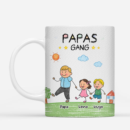 7083MGE1 papas gang mama papa tasse personalisieren 7083M3PZB