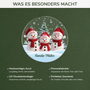 7092OGE4 familie schneemann schneelandschaft acryl weihnachtsschmuck personalisiert 7092OKL5I