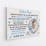 7098CGE2 hallo mama und papa personalisierte leinwand baby foto 7098C8VAK