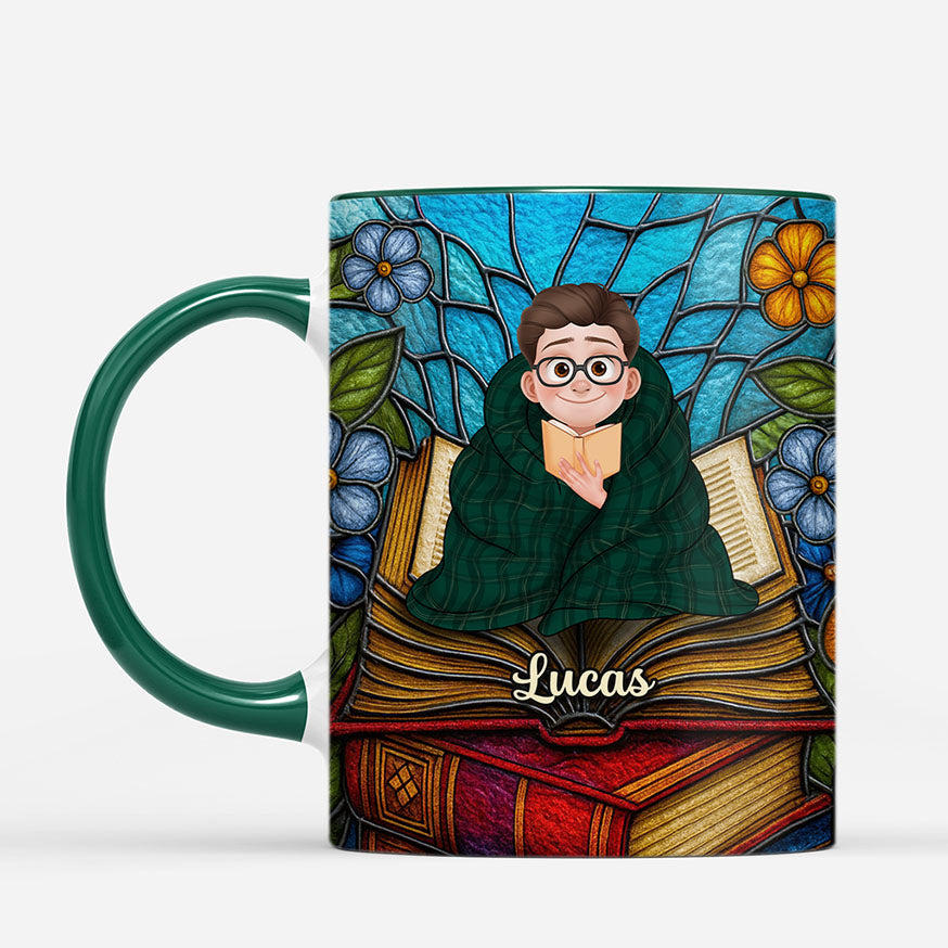 7113MGE2 psst ich lese personalisierte tasse fur leseratten frauen manner 7113M