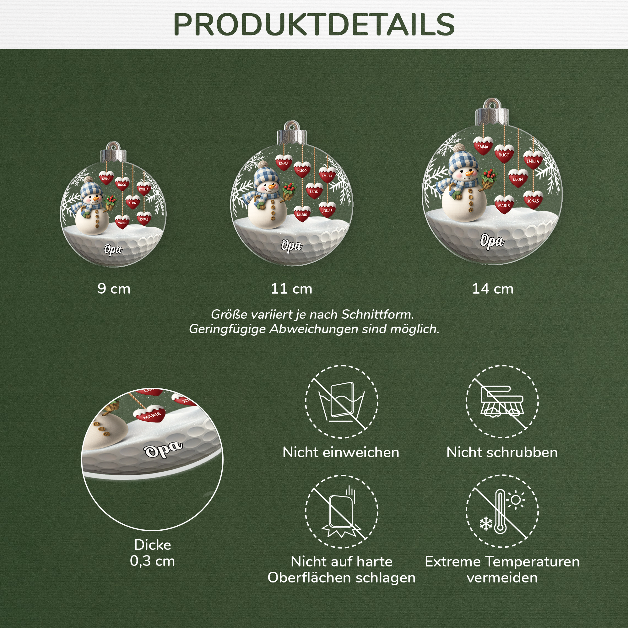7131OGE3 3d druck effekt oma opa herzen schneeflocke acryl weihnachtsschmuck personalisiert_ 7131O8T5A