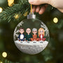 7157OGE2 3d druck effekt familie mit haustier cartoon acryl weihnachtsschmuck personalisiert 7157OTQ5I