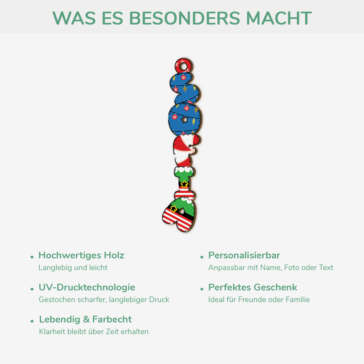 7176OGE3 3d druck effekt alphabet_ weihnachtsmannkostum personalisierte 1 schicht holz ornamente weihnachten 7176O8T5A