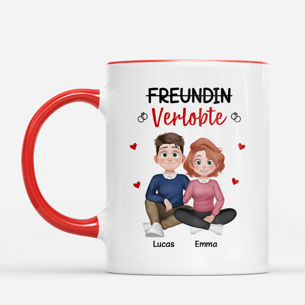 7182MGE1 verlobter paar tassen personalisiert 7182MKLCG_2