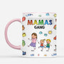 7217MGE2 3d druck effekt papas gang mama papa tasse personalisieren buntstifte 7217MTHAB