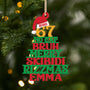7228OGE1 weihnachtsbaum personalisierte 1 schicht holz ornamente fur frauen manner slang 7228OKTMA