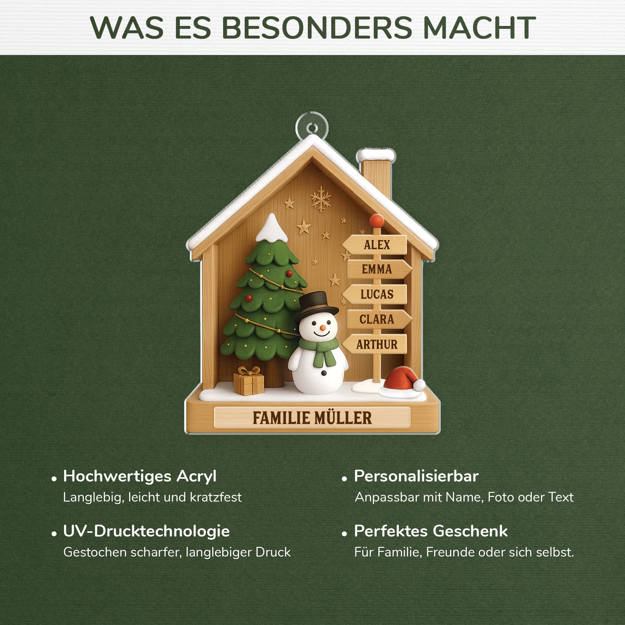7287OGE4 3d druck effekt familie holzhaus schneemann acryl weihnachtsschmuck personalisiert_ 7287OTHMI