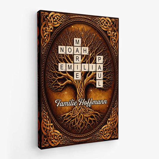 7302CGE2 familienstammbaum kreuzwortratsel personalisierte geschenke familie_  leinwand 7302c6twi_302f1121 5167 4770 b7e3 c563480790b1