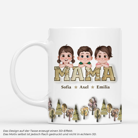 7309MGE1 3d druck effekt weltkarte baume mama oma tasse personalisiert 7309M6QAA