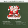 7315OGE4 3d druck effekt gemeinsam alt werden seit acryl weihnachtsschmuck personalisiert paar kuss weihnachtsmann_ 7315O3Q5G