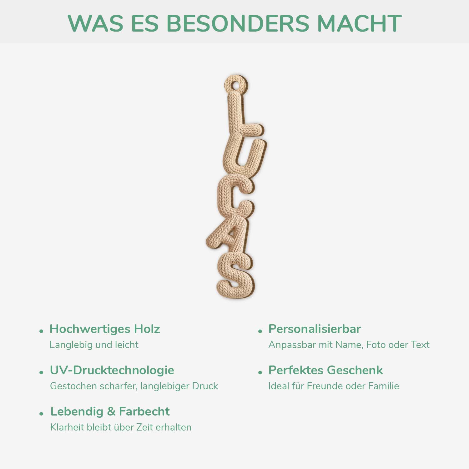 7319OGE2 3d druck effekt buchstaben_ hakeln personalisierte 1 schicht holz ornamente weihnachten mit namen 7319OT5LA