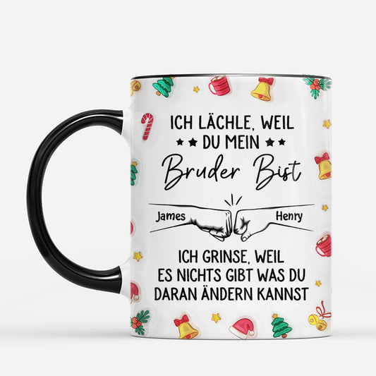 7333MGE2 3d druck effekt ich lachle weil du mein bruder bist personalisierte weihnachtstasse bruder 7333M8T5E_86bb8e1d 8014 433f 802f 52b6ebb5c564