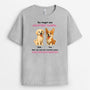 7342AGE1 du hast mich zwar adoptiert aber eigentlich bin ich hier der boss personalisierte hunde geschenke  t shirt 7342a8vac_2