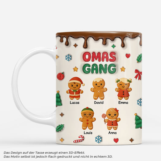 7369MGE1 3d druck effekt omas gang personalisierte weihnachtstasse_ opa oma 7369M3QWA