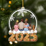 7500OGE1 familie mit hund und katze acryl weihnachtsschmuck personalisiert familie 7500OTT5I