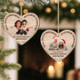 7510OGE2 du bist im internet mit abstand mein favorit personalisierte 1 schicht holz ornamente weihnachten mit foto 7510OKT5G