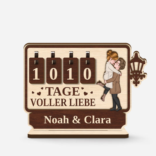 7576QGE1 1010 tage voller liebe tageszahler kalender personalisiert paar 7576Q8LMG_1