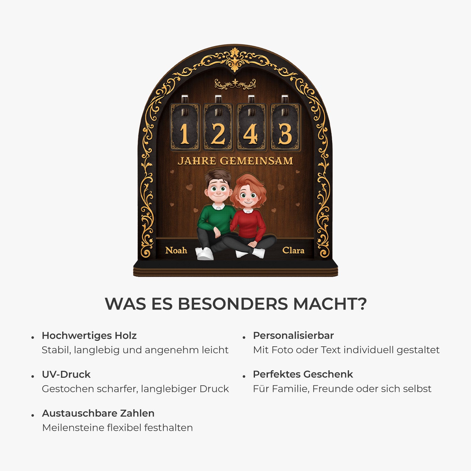 7580QGE5 1080 tage gemeinsam tageszahler kalender personalisiert paar 7580Q8QMG