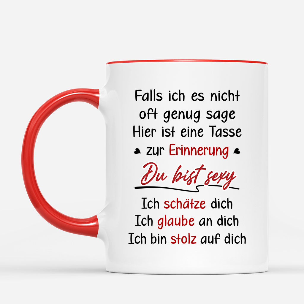 7606MGE2 du bist verdammt sexy paar_ tassen personalisiert 7606MCH5G