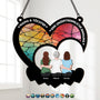 7680UGE1 mama  tochter eine unzertrennliche bindung personalisiertes geschenk  acryl sonnenfanger omamama 7680utiwa