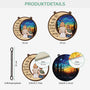 7689UGE3 ich liebe dich bis zum mond und zuruck personalisierte geschenke familie  acryl sonnenfanger papamama 7689usqzi