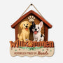 7707QGE1 hoffentlich magst du hunde personalisierte hunde geschenke  turschild holz_ 7707q3lac