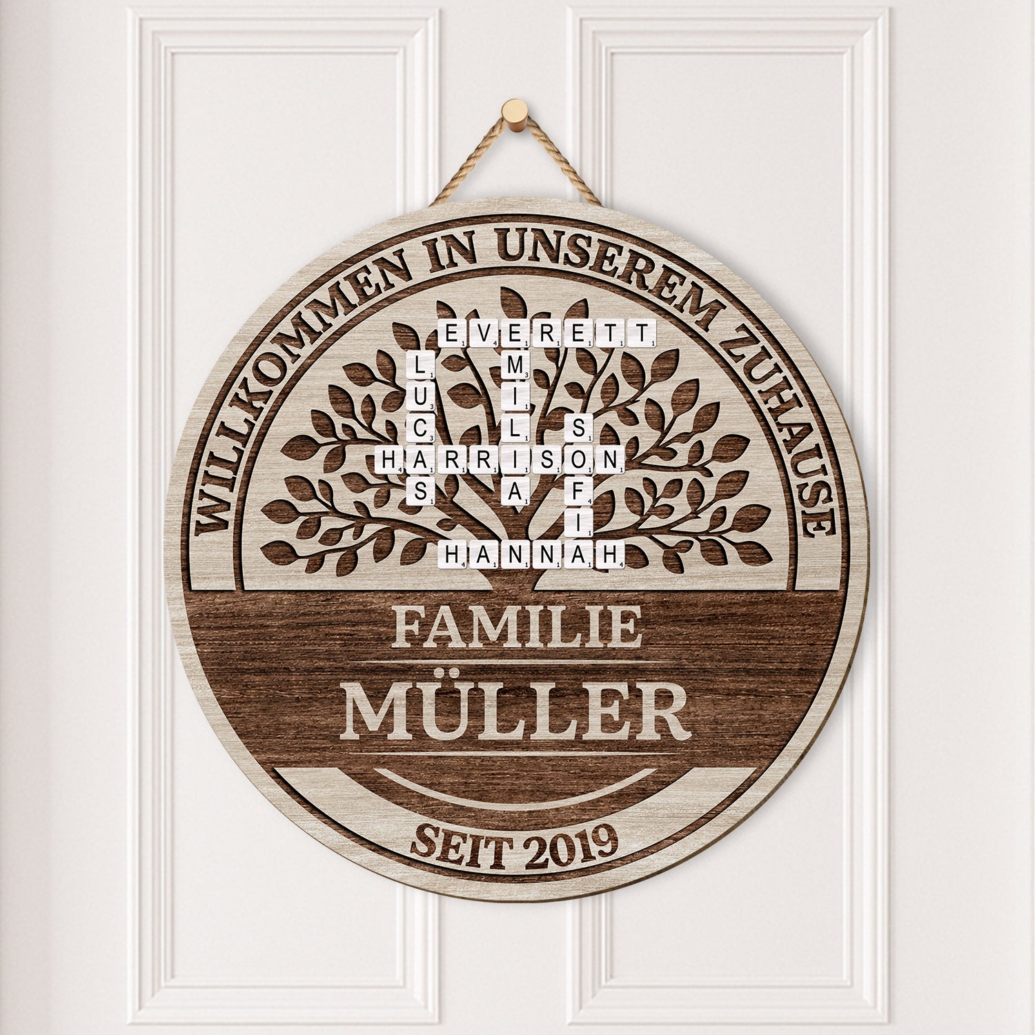 7710QGE2 willkommen in unserem zuhause personalisiertes kreuzwortratsel geschenk  holzschild 7710q8pwi_01f5bde9 9eb8 4839 9b41 649a2f58b962