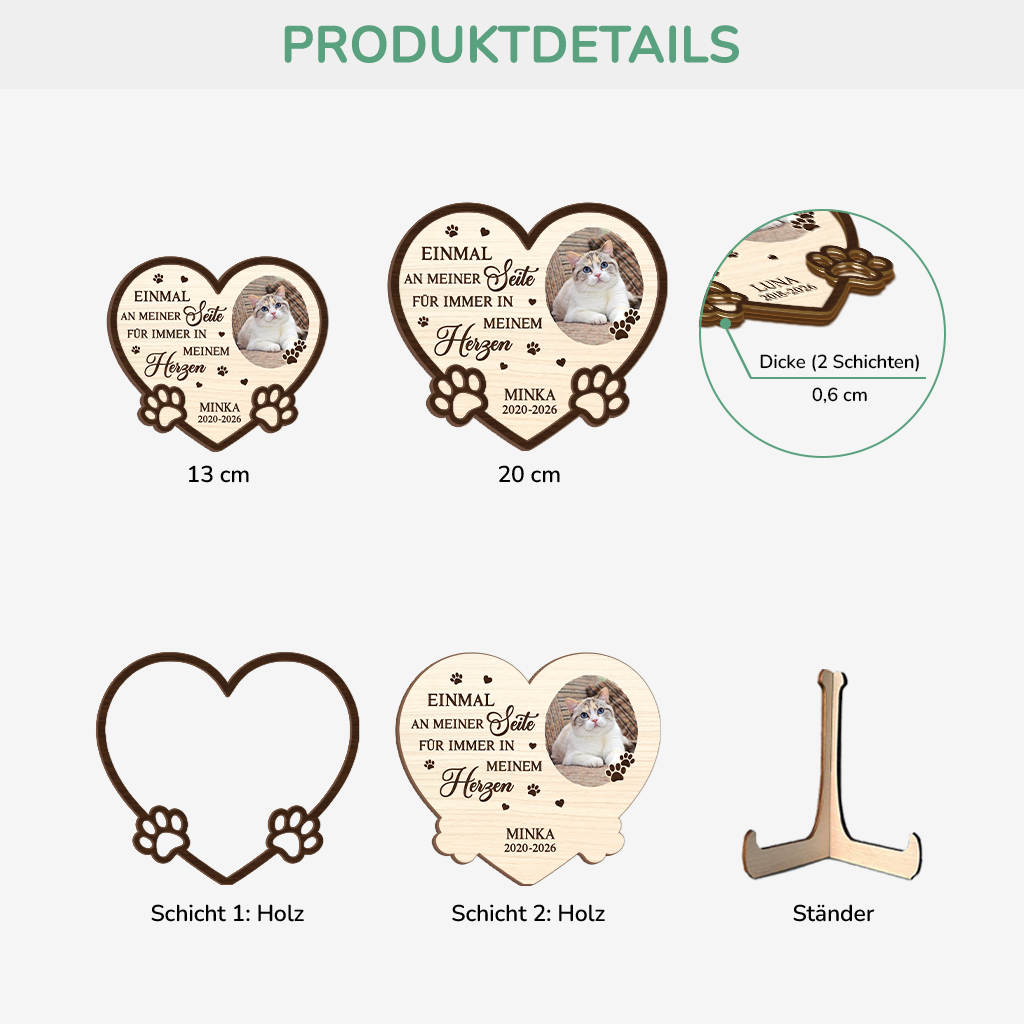7712QGE3 deine flugel waren bereit mein herz war es nicht personalisierte trauergeschenke  holzaufsteller foto katze 7712qctmd_1cd878a8 2ed3 42b3 b87f 42d8ef494135