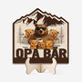 7726QGE1 opa bar personalisiertes geschenk  holzaufsteller opaoma 7726q8lmb