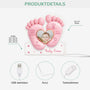 7752LGE3 3d druck effekt handabdruck geburtsdatum und foto personalisiertes geschenk  lightbox mamababy 7752lsqaa