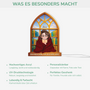 7755LGE4 einfach ein madchen das bucher liebt personalisierte lightbox leseratten_ frauen  manner 7755LCRTA