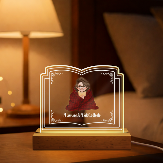 7791LGE1 meine bibliothek personalisierte geschenke fur_ leseratten_ frauen  manner  nachtlicht 7791lctha