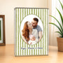 7792RGE2 mama  tochter personalisierte geschenke foto  rechteck acrylplakette papamama 7792r3qca