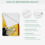 7793BGE4 3d druck effekt mama  kinder bienen personalisiertes geschenk  kuscheldecke mamaoma 7793bsqwa