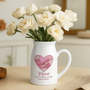 7809OGE2 oma  enkelkinder patchwork personalisiertes geschenk  keramik vase omamama 7809o