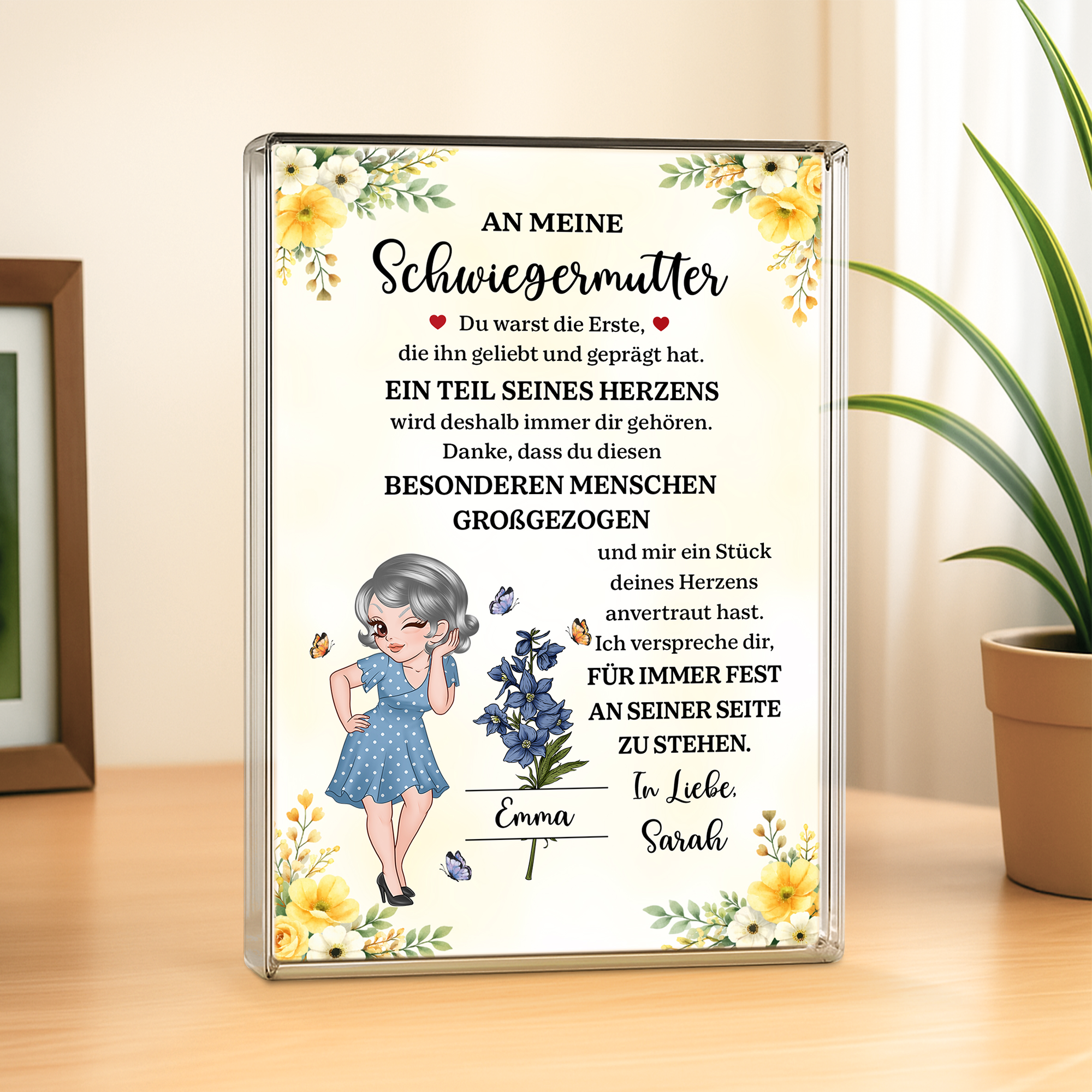 7838RGE2 danke schwiegermama personalisierte geschenke schwiegermutter  rechteck acryl aufsteller 7838r6fwa_305ce0c3 824b 44d3 af7a b25361c20fca