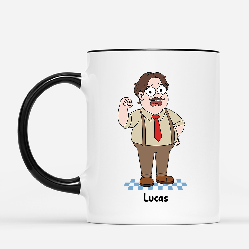 7845MGE2 club der muden mamas personalisiertes geschenk  papa  mama tasse 7845m6hwa