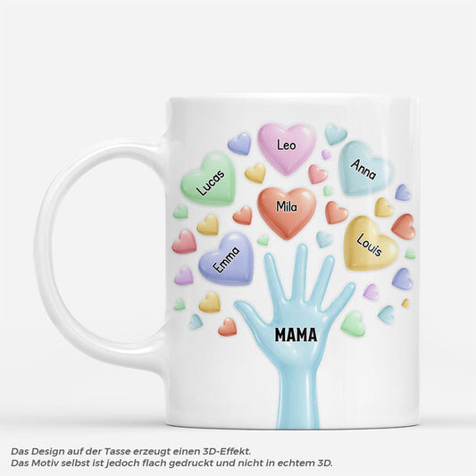 7871MGE1 3d druck effekt hand und herzen personalisiertes geschenk  mama  papa tasse 7871mtvwa_2_d63b9f44 10ff 4a68 9cb1 086b24c3e449