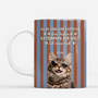 7882MGE1 3d druck effekt happy muttertagvatertag personalisierte geschenke katze  tasse foto streifen  7882m